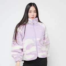 Karl Kani Chest Signature Teddy Block Trackjacket fioletowy
