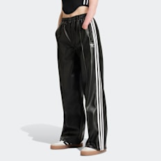 adidas Originals Firebird Pleather Pants schwarz