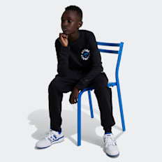 adidas Originals Fleece Cargohose schwarz