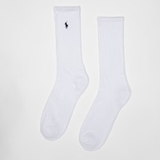 Polo Ralph Lauren 6 PACK - Crew Socks wit