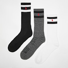 Polo Ralph Lauren 3 PACK - Classic Stripe Crew multicolor