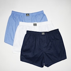 Polo Ralph Lauren 3 PACK - Open Boxer blau