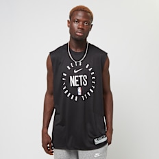 Jordan NBA Brooklyn Nets Practice Jersey 2024/25 preto