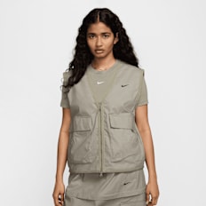 Nike   Sportswear Essential Woven Loose Cargo Vest grijs