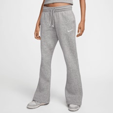 Nike W NSW PHNX FLC MR FLARE PNT dk grey heather/sail grigio