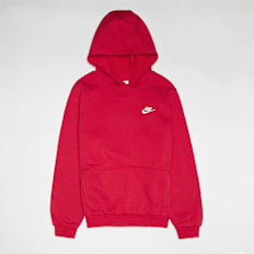 Nike   Sportswear Club Fleece Hoodie czerwony