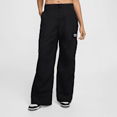 Nike   Sportswear Woven Oversized Pant High Rise schwarz