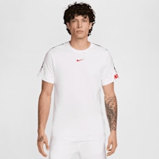 Nike Sportswear Repeat Tee blanc