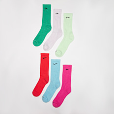 Nike 3 PACK - Everyday Plus Cushion Crew multicolorido