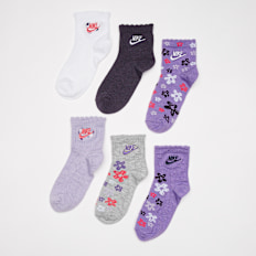 Nike   6 PACK - Quarter Sock multicolor