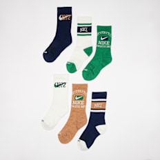 Nike 6 PACK - Varsity Crew Socken multicolor