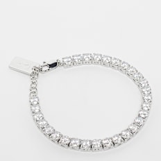 Karl Kani OG01 Diamond Tennis Bracelet zilver