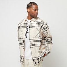 Urban Classics Long Oversized Checked Summit Shirt bež