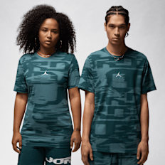 Jordan MVP Shortsleeve All Over Print Crew zielony