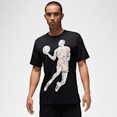 Jordan Brand Dot MJ Shortsleeve Crew schwarz