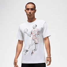 Jordan Brand Dot MJ Shortsleeve Crew weiß