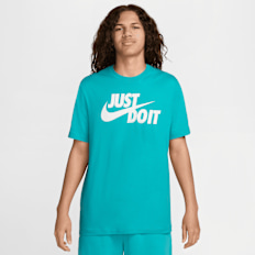 Nike   Sportswear Tee Just Do It Swoosh turchese