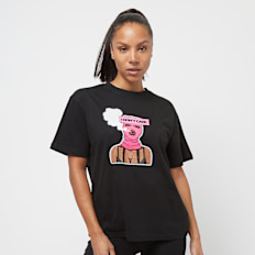 Miss Tee I Don't Care Tee noir