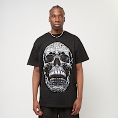 Forgotten Faces Diamond Skull Oversize Tee noir