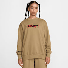 Nike Sportswear Breaking Loose French Terry Top beige