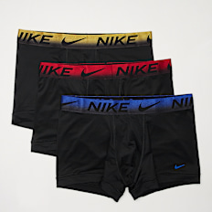 Nike 3 PACK - Everyday Cotton Stretch Trunk schwarz