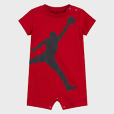 Jordan Jumpman Knit Romper rot