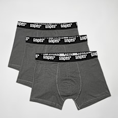 SNIPES 3 PACK - Black Tape Boxershorts grau