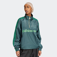 adidas Originals Woven Windbreaker vert