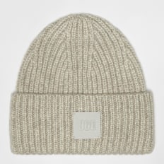 UGG U CHUNKY RIB BEANIE light grey beige