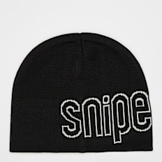 SNIPES Outline Logo Essential Skully Beanie czarny