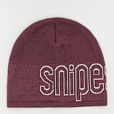 SNIPES Outline Logo Essential Skully Beanie rood