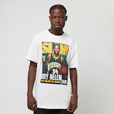 Mitchell & Ness Slam Cover Tee Seattle Supersonics weiß