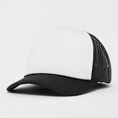 Flexfit Foam Trucker Cap Curved Visor zwart