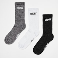 SNIPES 6 PACK - Small Logo Crew Socks multicolor