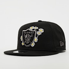 New Era 9FiftySeasonal Flower NFL Oakland Raiders schwarz