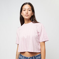 Karl Kani Small Signature Pinstripe Crop Tee violeta