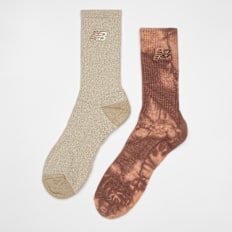 New Balance 2 PACK - Lifestyle Tie Dye Midcalf Socks multicolorido