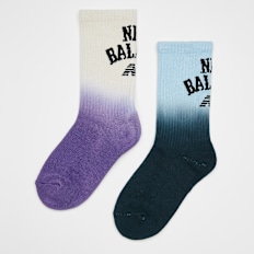 New Balance 2 PACK - Kids Tie Dye Crew Socks multicolorido