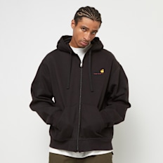 Carhartt WIP Hooded American Script Jacke schwarz