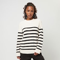 Urban Classics Ladies Rib Striped Sweater beige