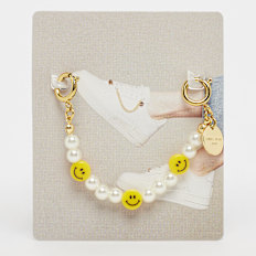 Cheeky Chain Munich Chain Smiley blanc