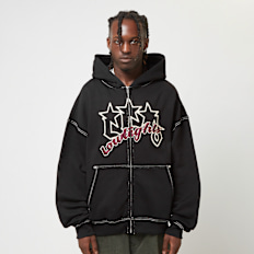 Low Lights Studios Triple Star Zipper black crna