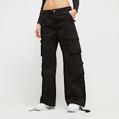 2Y STUDIOS Wega 4-Pocket Cargo Pants noir