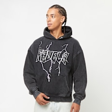 FAVELA Lightning Outline Hoodie czarny