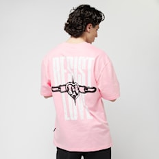 Karl Kani Woven Signature Resist Love Tee rosa