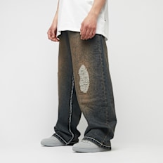 Karl Kani OG Distress Relaxed Baggy blu