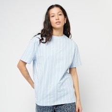 Karl Kani Small Signature Essential Pinstripe Oversized Tee bleu