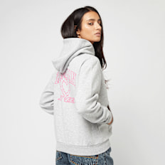 Karl Kani Signature Heart Cross Backprint Zip Hoodie grau