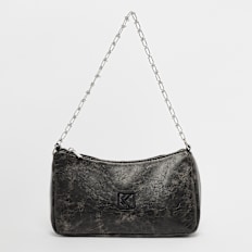 Karl Kani OG Crackle PU Knot Chain Shoulder Bag nero