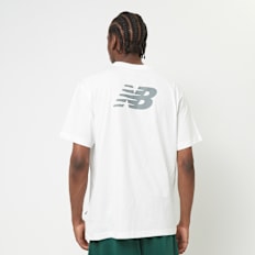 New Balance Relaxed Logo T-Shirt bianco